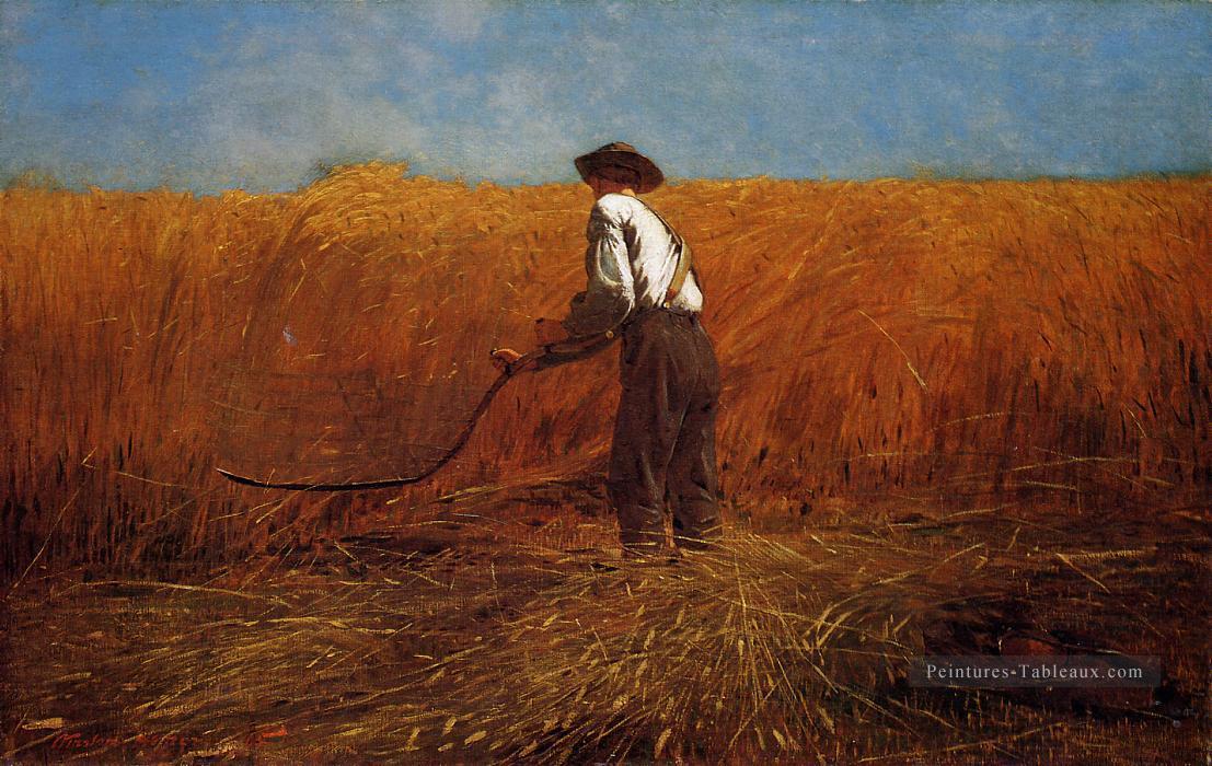 Le vétéran dans un nouveau champ aka buchet réalisme peintre Winslow Homer Peintures à l'huile